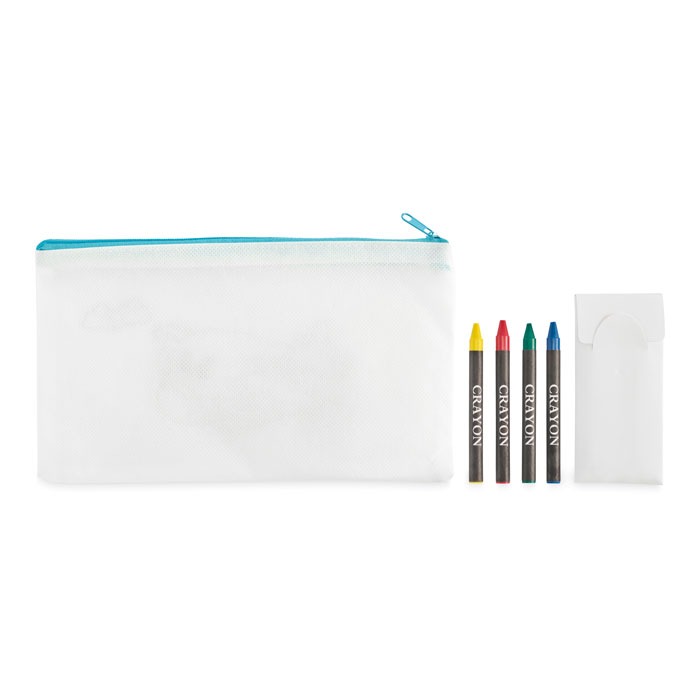 CRAY - Pencil case with 4 crayons