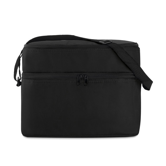 CASEY - Cooler bag with 2 compartments - Black
