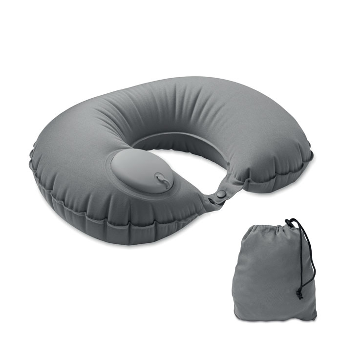 HEDDOW - Fast inflatable travel pillow - Stone Grey