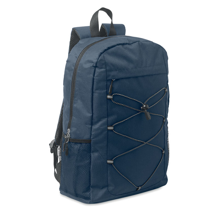 HIGE - 600D RPET polyester backpack - French Navy