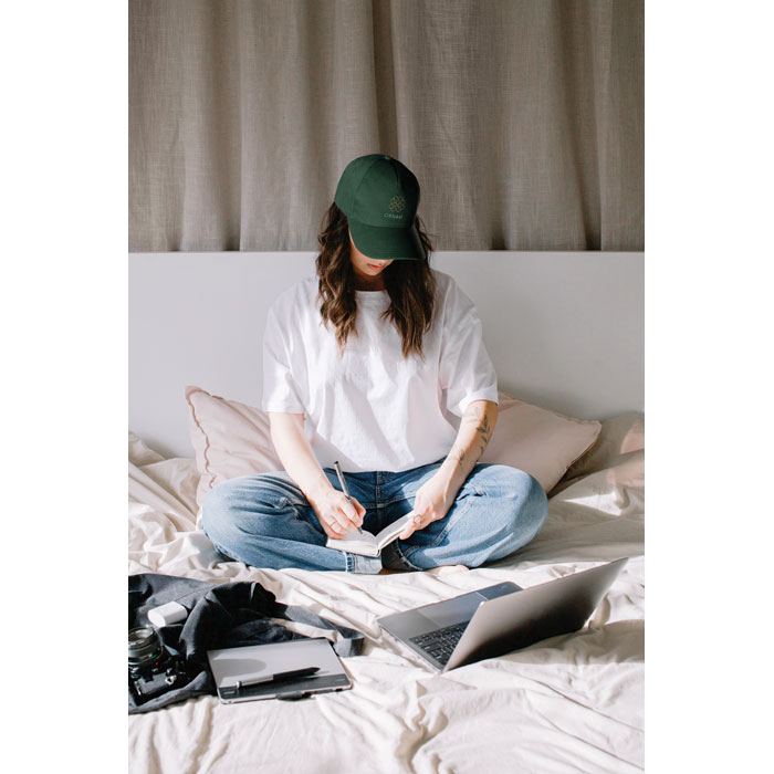 LONG BEACH SINGA - 5 Panel baseball cap 260 gr/m