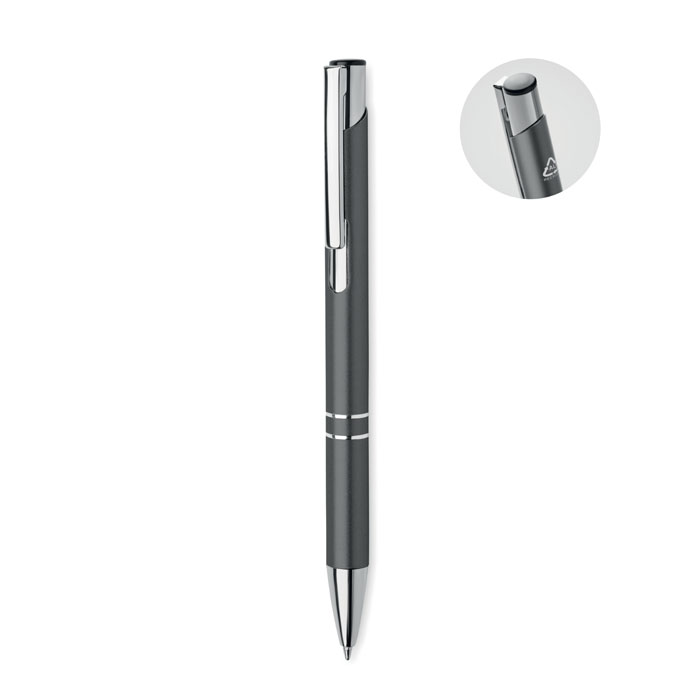 BERN RA - Recycled aluminium ball pen - Titanium