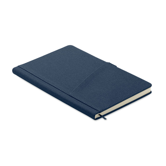 CINCO - A5 notebook PU front pocket - Blue