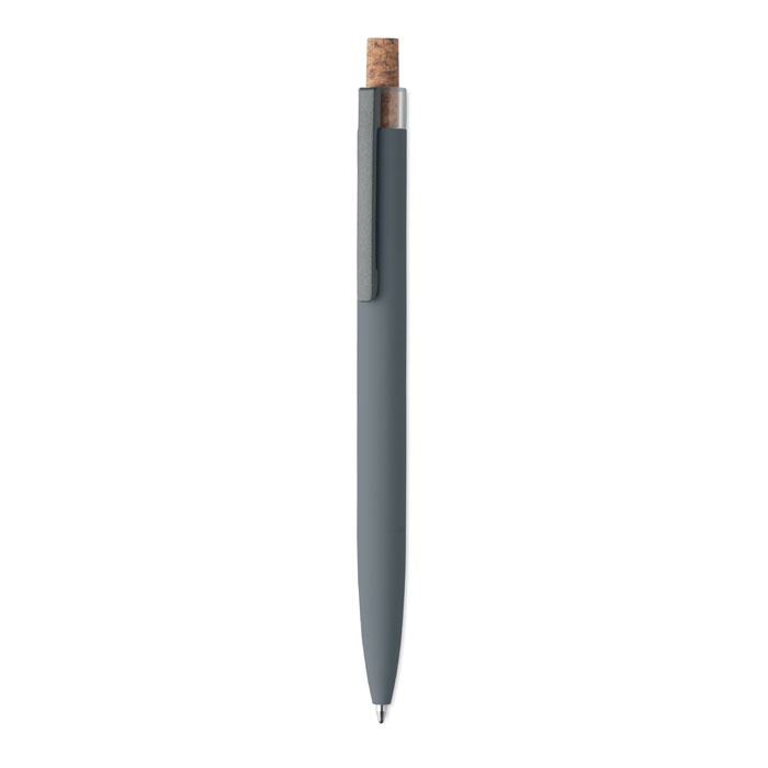 BERGAMO + - Recycled aluminium pen - Stone Grey