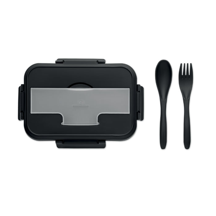 MAKAN - Lunch box with cutlery in PP