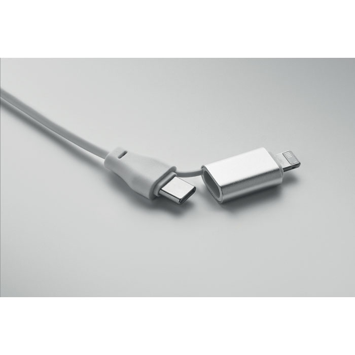BULE - Key ring with 4 in 1 60W cable