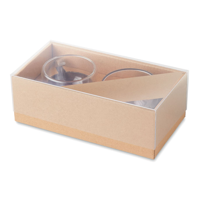 BELIZE - Set of 2 double wall espresso