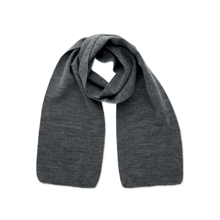 RAFY - Scarf in RPET polyester - White/Black