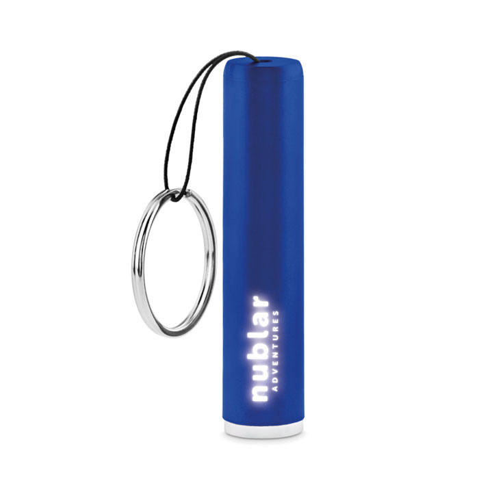 SANLIGHT - Plastic light up logo torch - Royal Blue