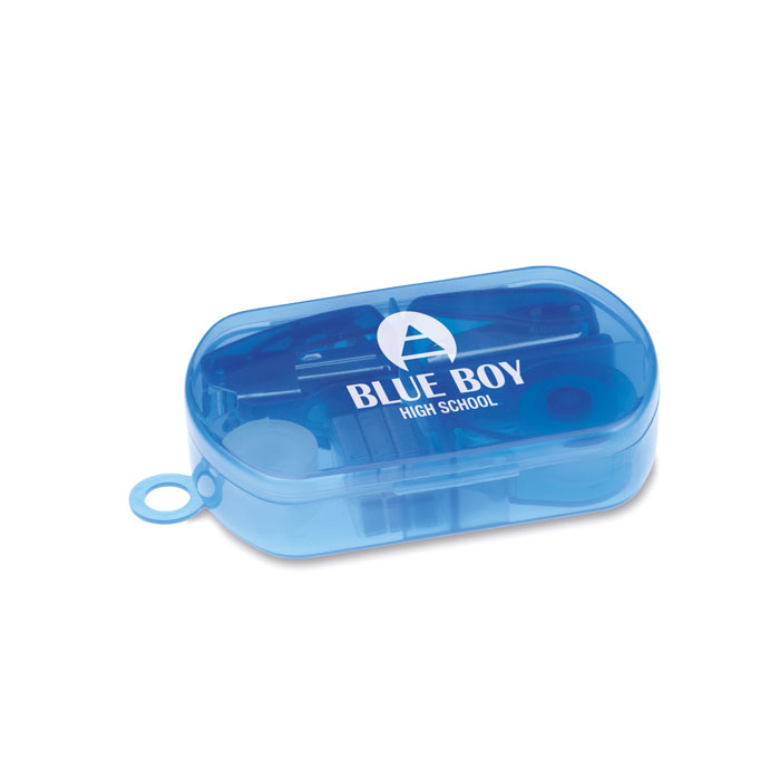 BUROBOX - Stationery set in plastic box