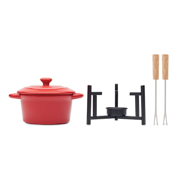 BIG KASE - Ceramic fondue set 300 ml