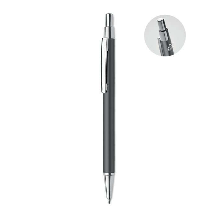 DANA - Recycled aluminium ball pen - Titanium