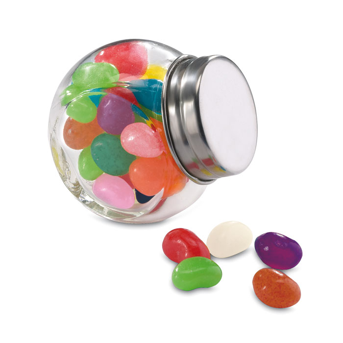 BEANDY - Glass jar with jelly beans