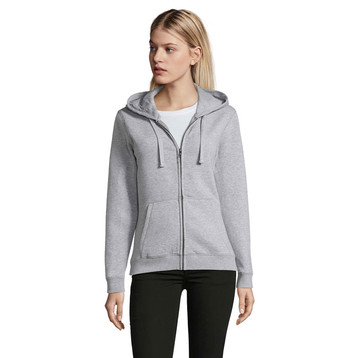 SPIKE WOMEN - SPIKE HOOD WOMEN 280gr - Grey Melange 2