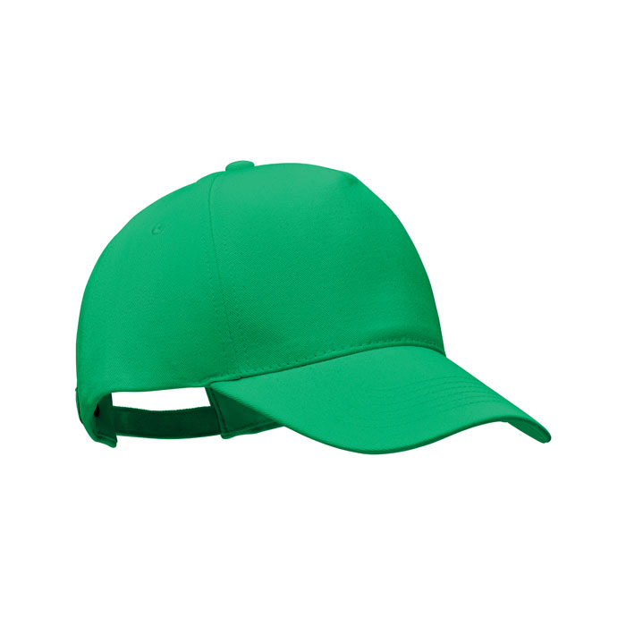 BICCA CAP - Organic cotton cap 250 gr/m² - Green
