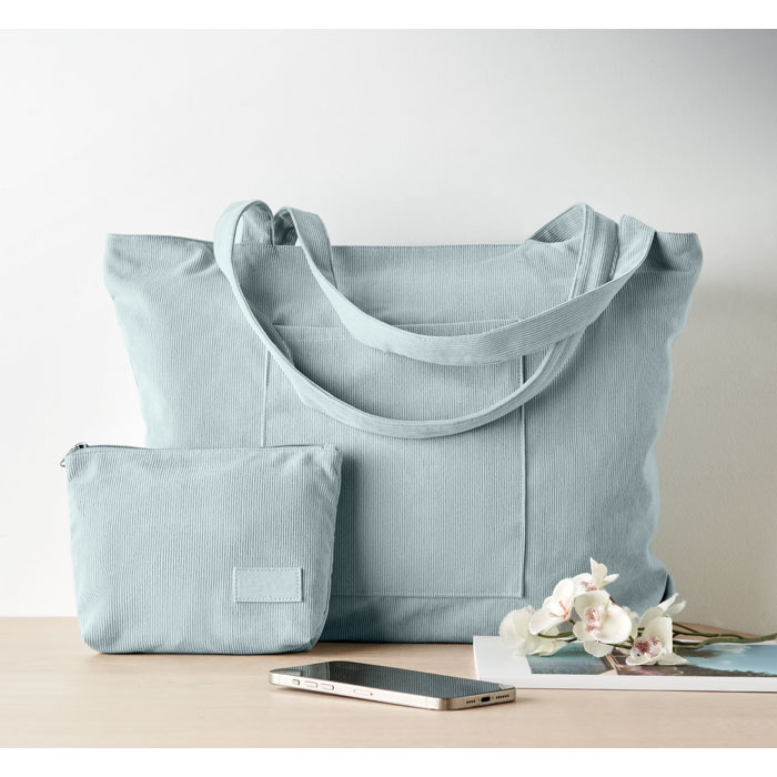 CORDY G - Corduroy large shopping bag