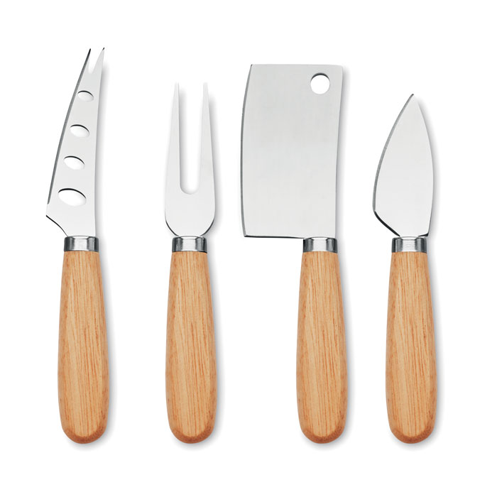 CAMEMBERT - Set of 4 cheese knives