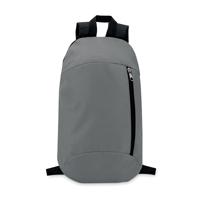TIRANA - Backpack with front pocket - Stone Grey