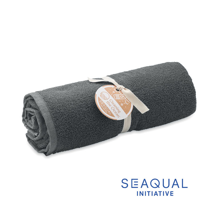 WATER - SEAQUAL® towel 100x170cm - Grey