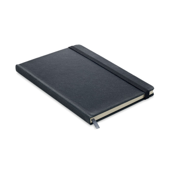 BAOBAB - Recycled PU A5 lined notebook - Black