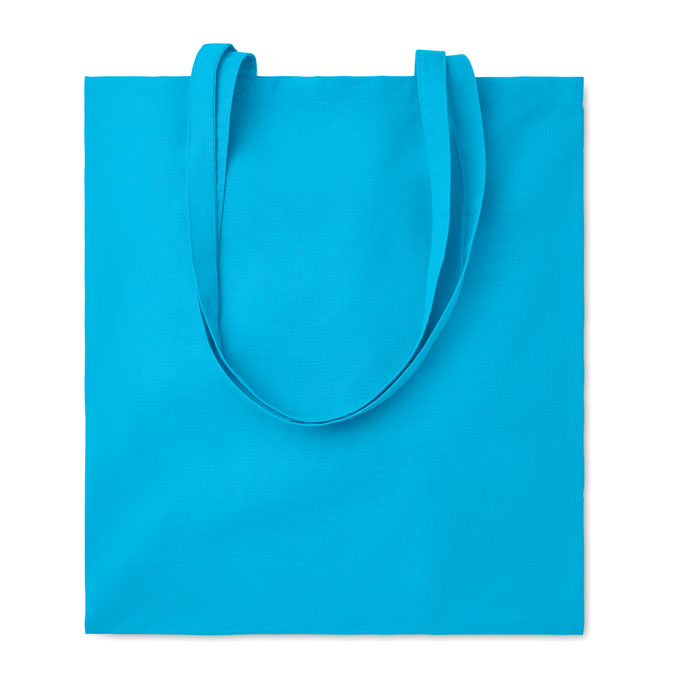 COTTONEL COLOUR++ - 180gr/m² cotton shopping bag - Turquoise
