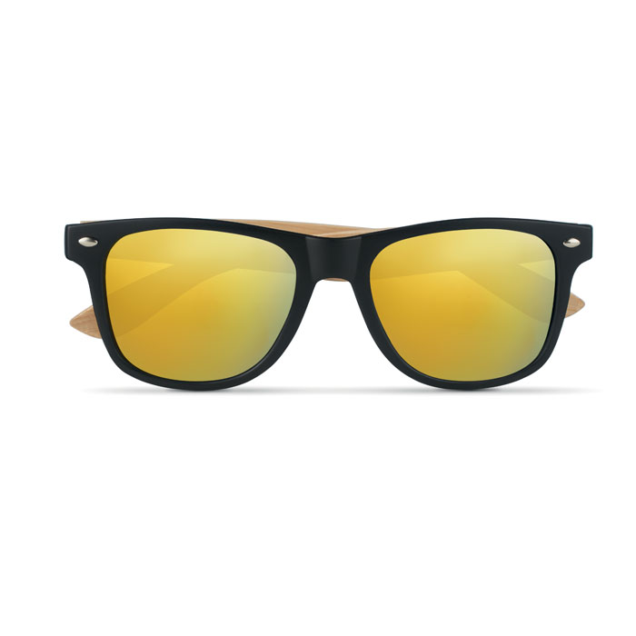 CALIFORNIA TOUCH - Sunglasses with bamboo arms - Yellow