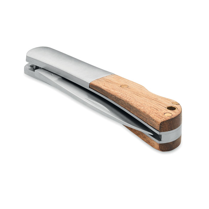SKARP - Foldable knife in acacia wood