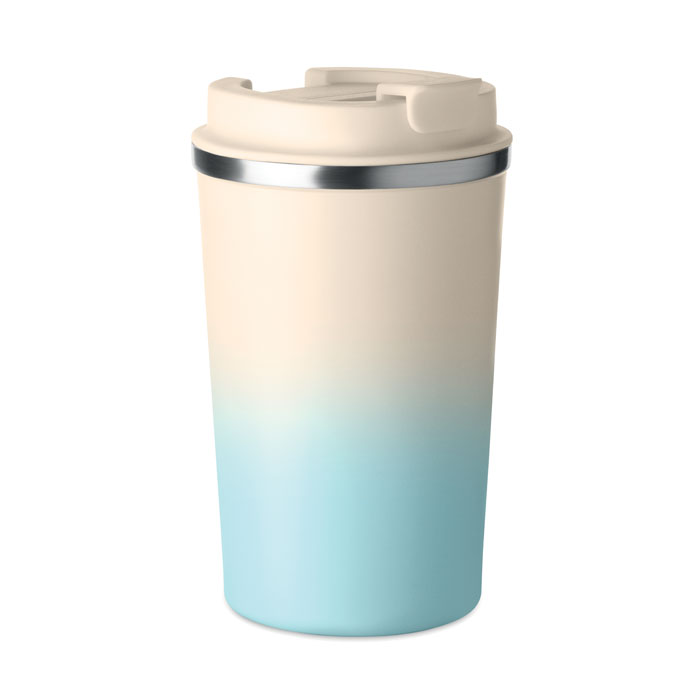 BRACE GRADIENT - Double wall tumbler 350 ml - Baby Blue