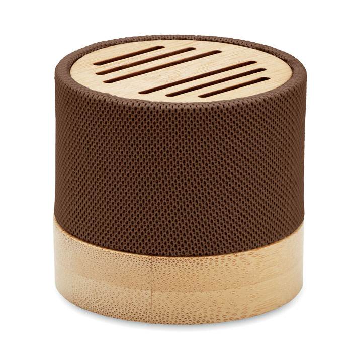 BOOL - Bamboo RPET wireless speaker - Chocolate