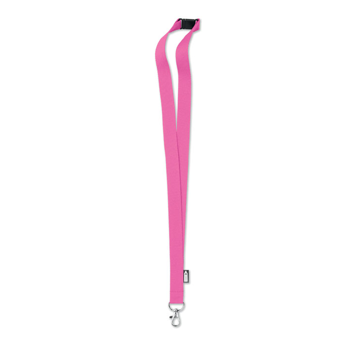 LANY RPET - Lanyard in RPET 20 mm - Fuchsia
