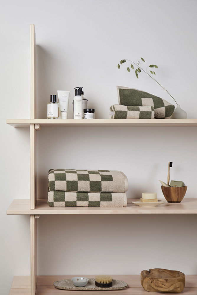 VINGA Elba OCS organic cotton towel, 4 pcs set