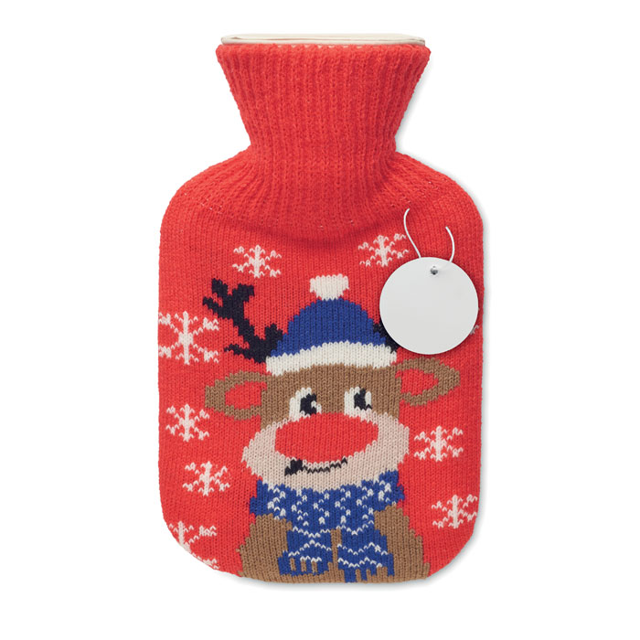 AARHUS - Hot water bottle 250ml - Red