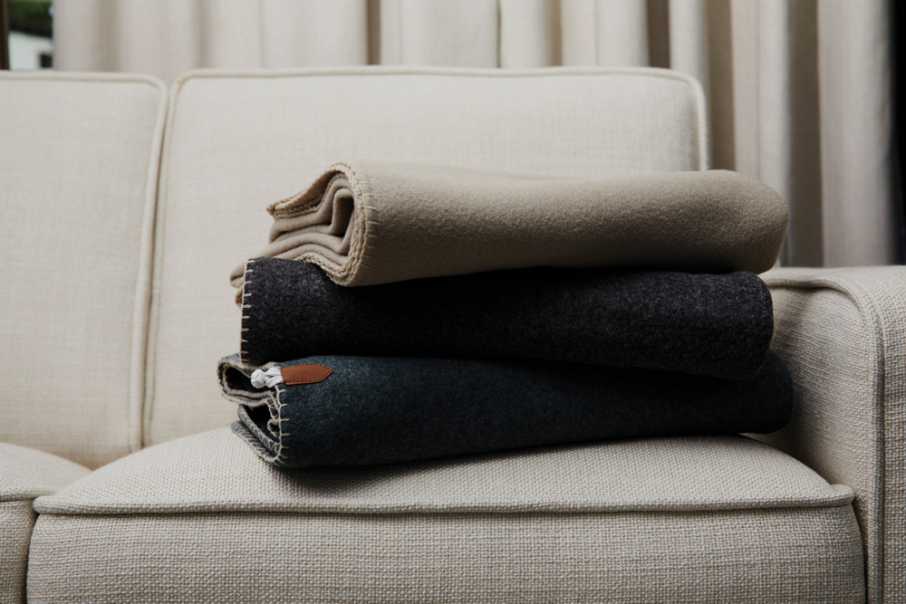 VINGA Bilton recycled blanket