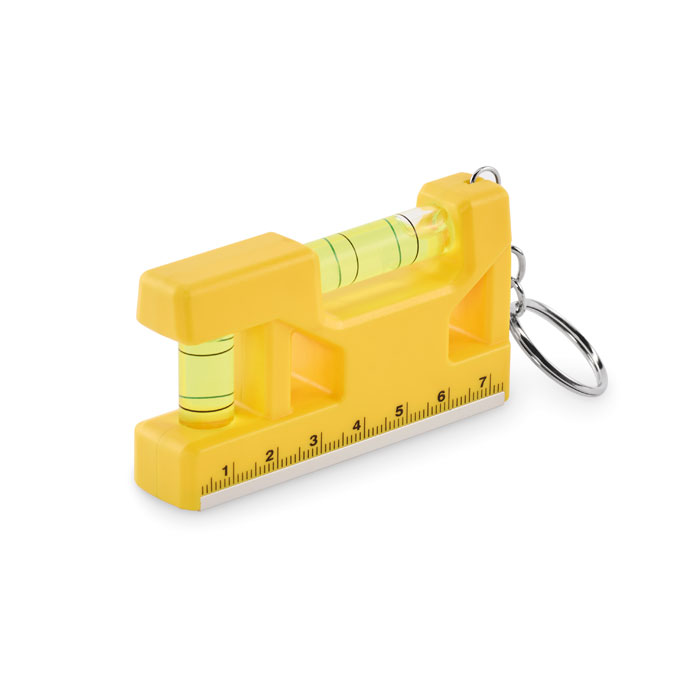MAGEVEL - Magnetic level ABS key ring - Yellow