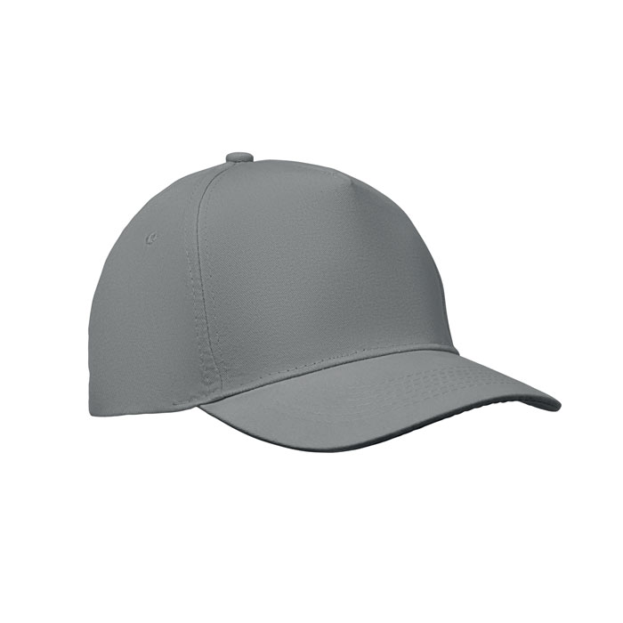 SUNNY - 5 panel baseball cap 180 gr - Grey