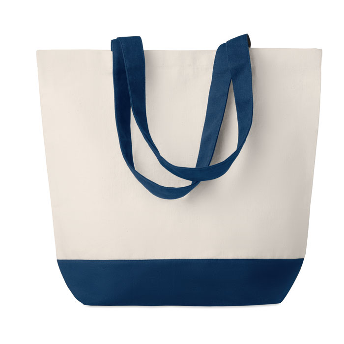 KLEUREN BAG - Canvas beach bag 280gr/m2 - Blue