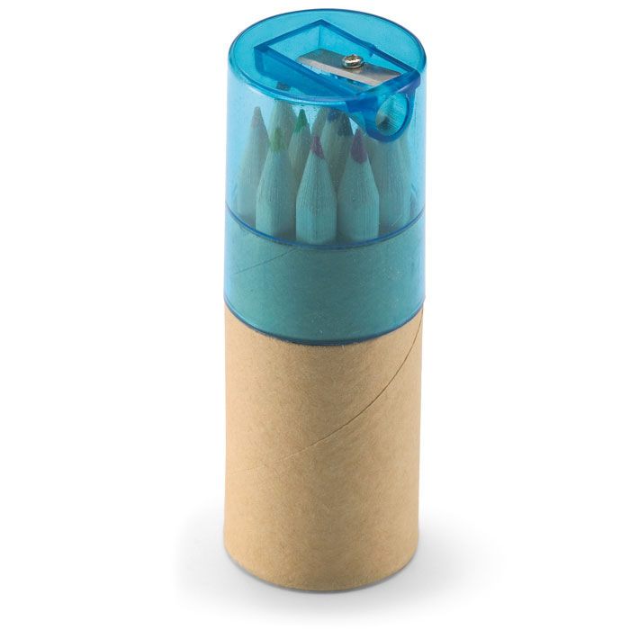 LAMBUT - 12 coloured pencils - Transparent Blue