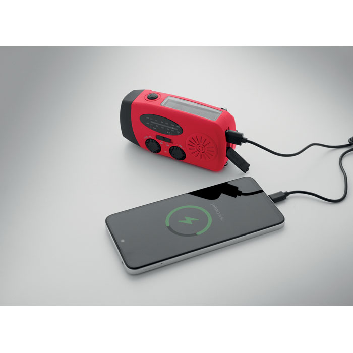 ONDA - Portable radio with LED torch