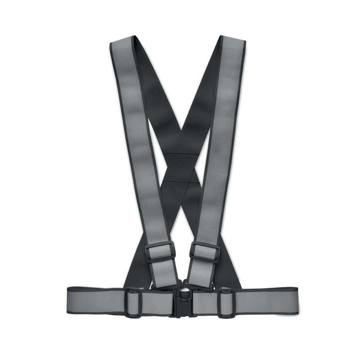 ALLVISIBLE+ - Adjustable 360 reflective belt - Black