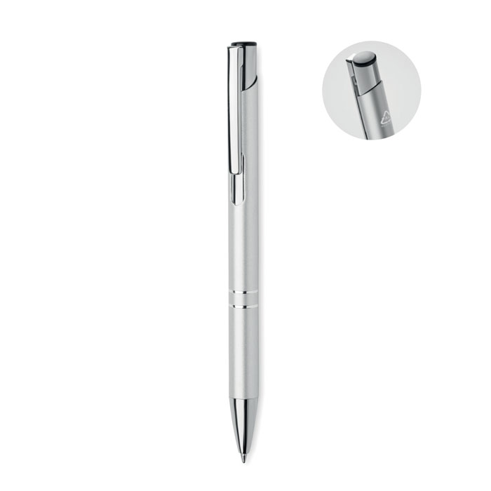 BERN RA - Recycled aluminium ball pen - Silver