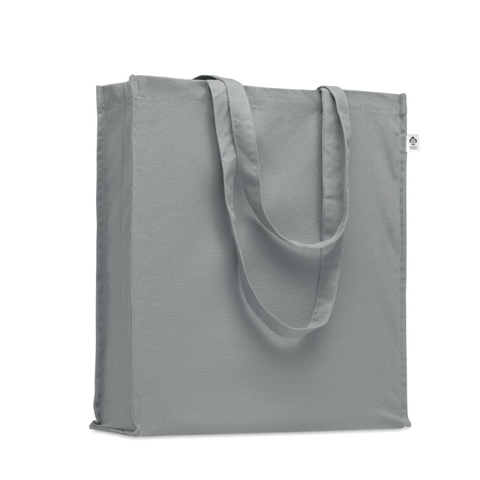 BENTE COLOUR - Organic cotton shopping bag - Grey