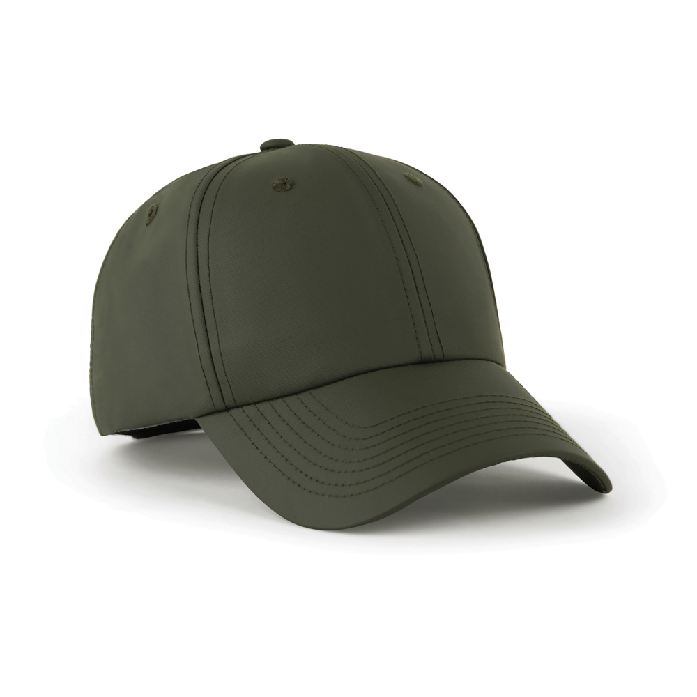VINGA Baltimore AWARE™ recycled PET cap - green (± PMS 19-0414 TPG)