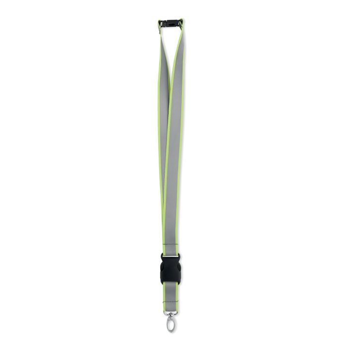 TOSEE - Reflective RPET lanyard - Neon Yellow