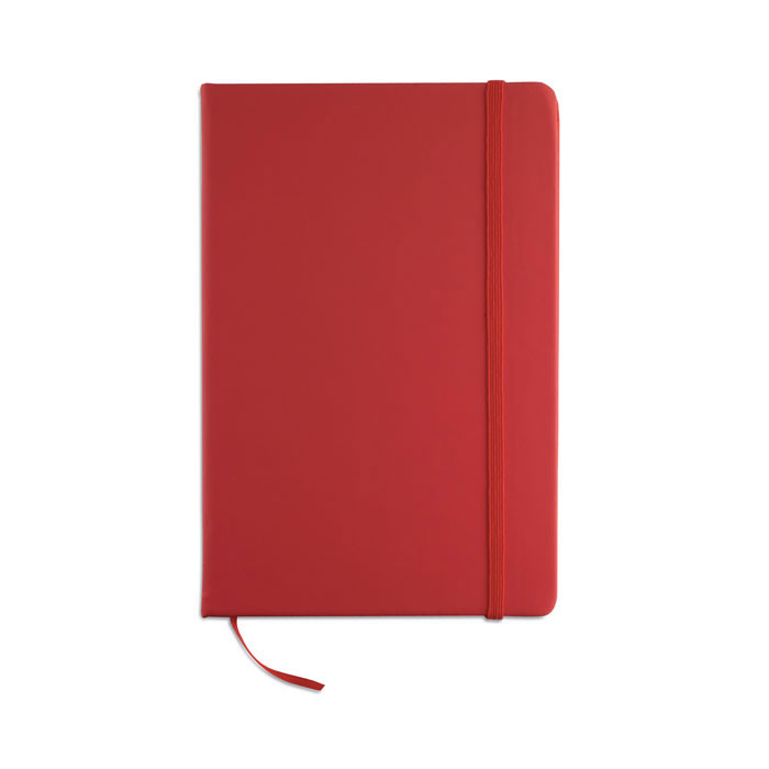 ARCONOT PLAIN - A5 notebook 96 plain sheets - Red