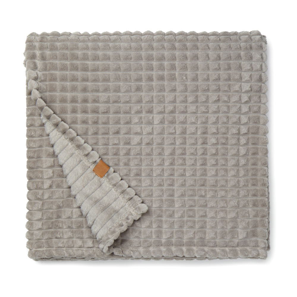 VINGA Branson GRS recycled pet blanket - grey (± PMS 16-3802)