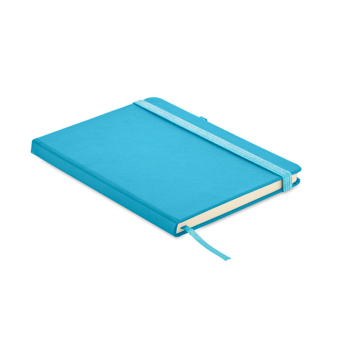 ARPU - Recycled leather A5 notebook - Turquoise
