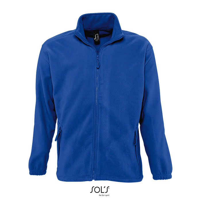 NORTH - 20RTH Zipped Fleece Jacket - Royal Blue
