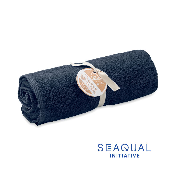 WATER - SEAQUAL® towel 100x170cm - Blue