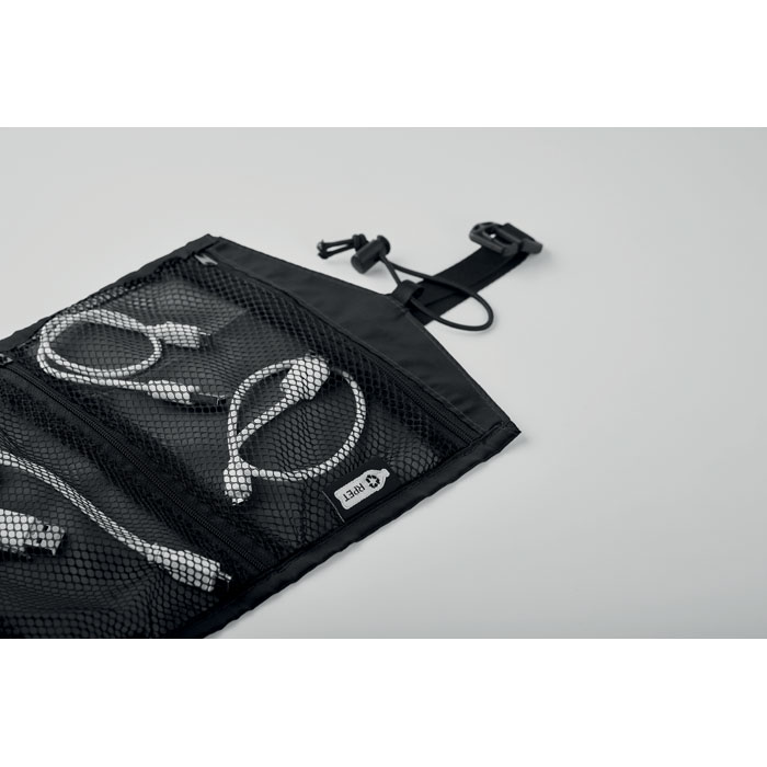 TRAVELI - 210RPET travel cable organizer