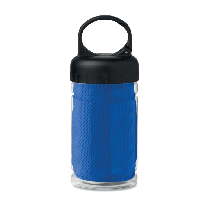 FRIS - Cooling towel in PET bottle - Royal Blue